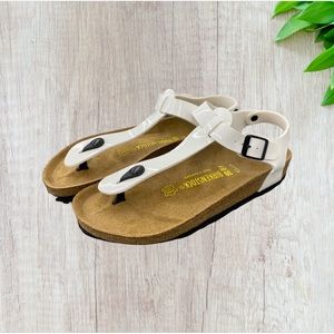 White Birkenstock Kairo Sandals - Size 39 (Ladies 8)